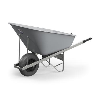 Agri Barrow Wheelbarrow 160 Litre Plastic Tub Puncture Proof