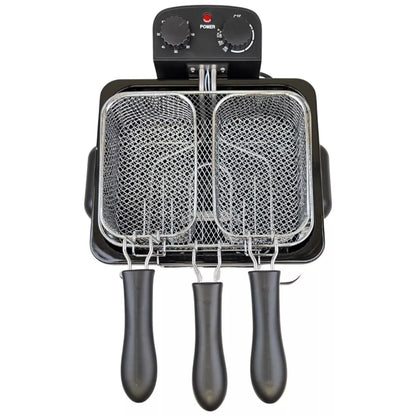 DBL MAX Double Basket 5 Litre Electric Deep Fat Fryer